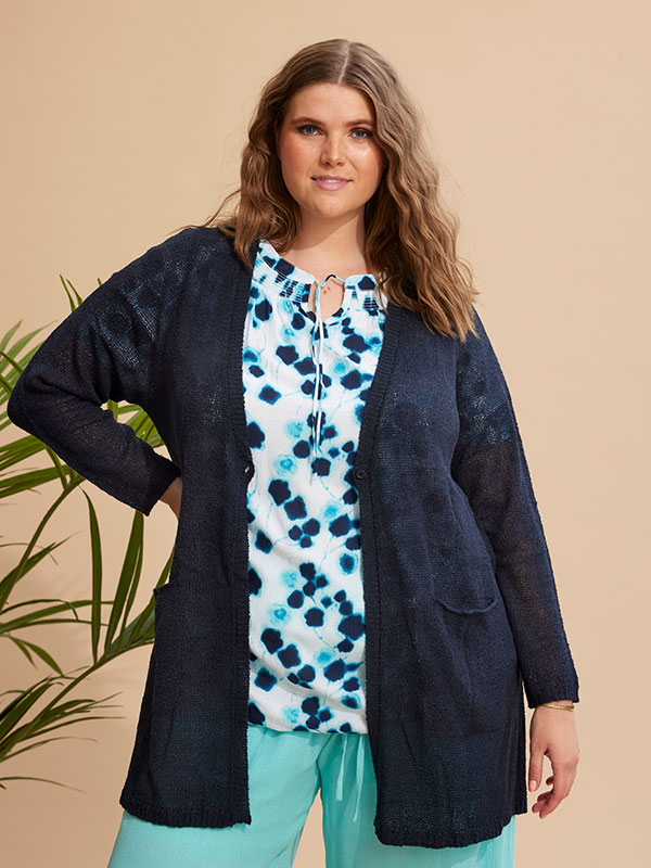 GLORIA - Plus Size Blouse fra Zhenzi