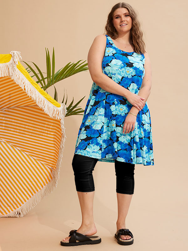 TWIST - Plus Size Legging fra Zhenzi
