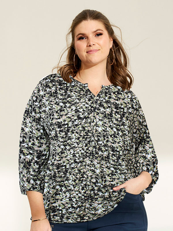 SYLVA - Plus Size Blouse fra Zhenzi