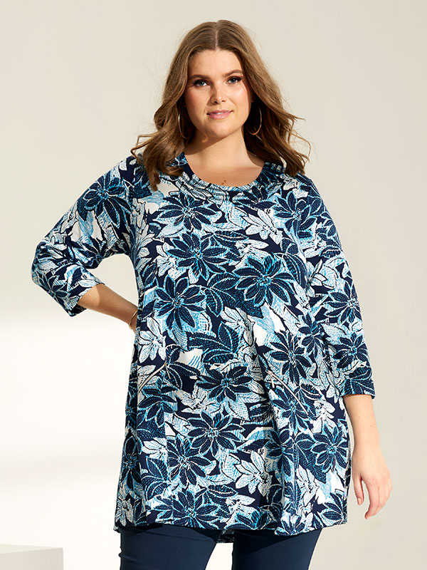 ESTHER - Plus Size Tunic fra Zhenzi