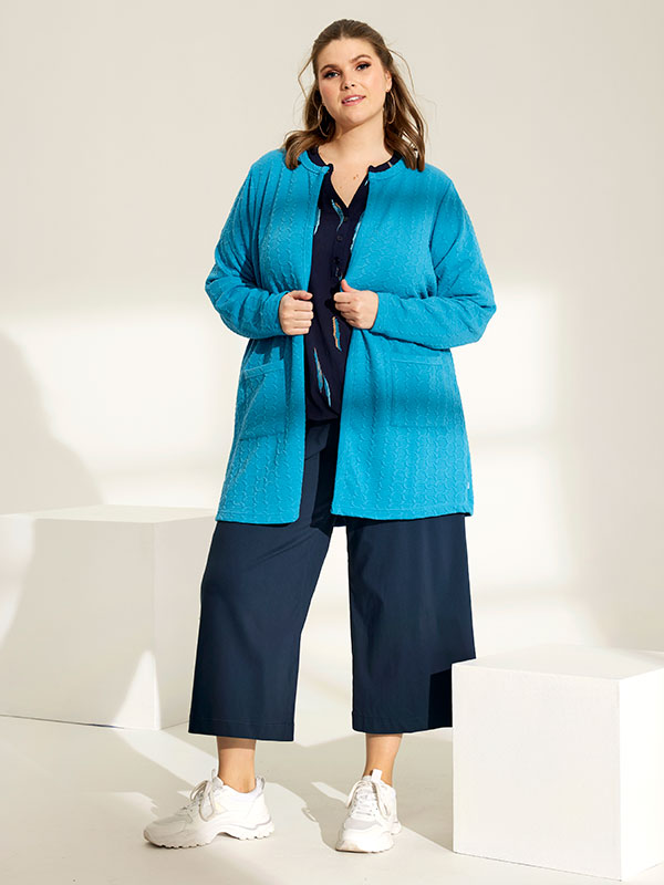 REIMER - Plus Size Vest fra Zhenzi