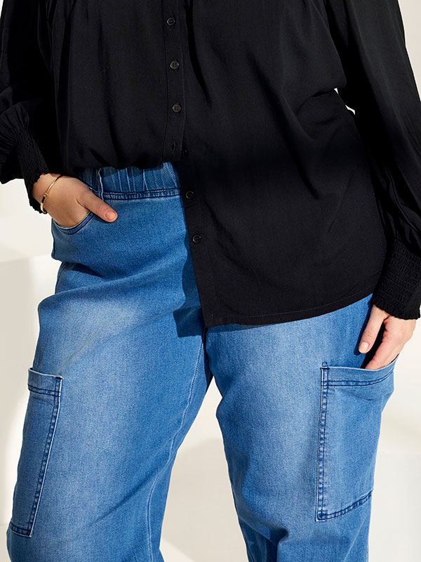 CARGO - Plus Size Broek fra Zhenzi