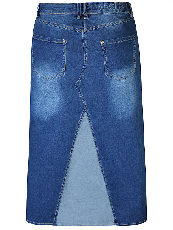CECE - Plus Size Skirt fra Zhenzi