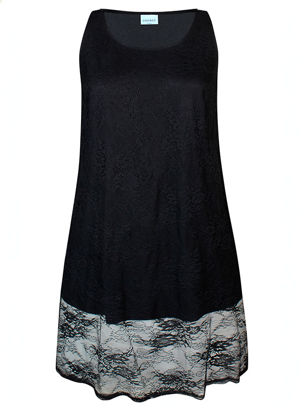 DIAZ - Plus Size Jurk fra Zhenzi