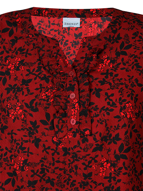 EDEA - Plus Size Blouse fra Zhenzi