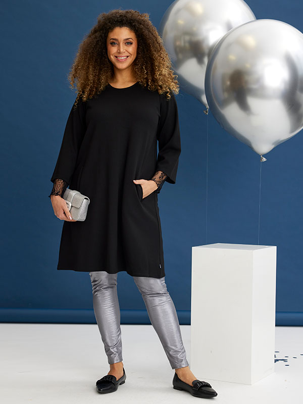 DEVI - Plus Size Legging fra Zhenzi