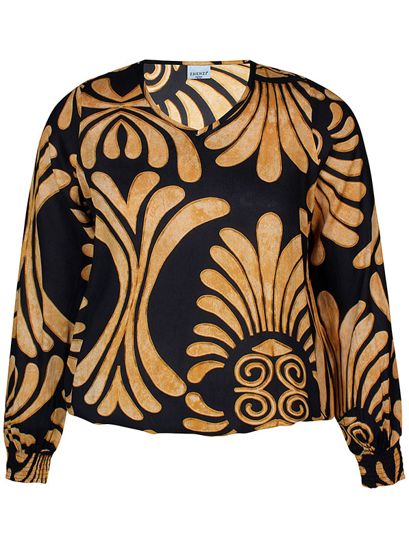 ENYA - Plus Size Blouse fra Zhenzi
