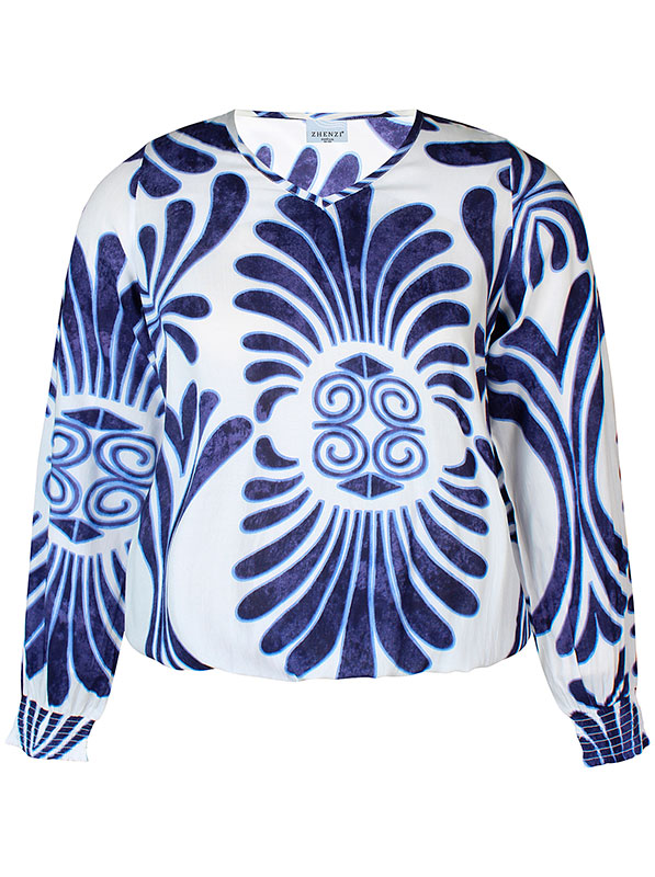 ENYA - Plus Size Blouse fra Zhenzi