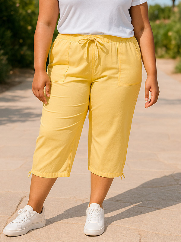 AMIN - Plus Size Broek fra Zhenzi