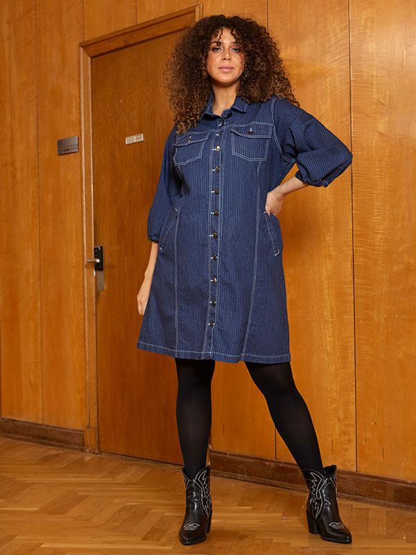 EXIE - Plus Size Jurk fra Zhenzi