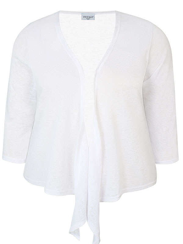 AGAR - Plus Size Vest fra Zhenzi