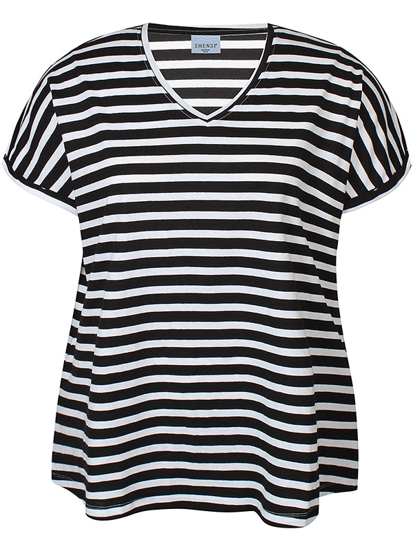 ALBERTA - Plus Size T-shirt fra Zhenzi