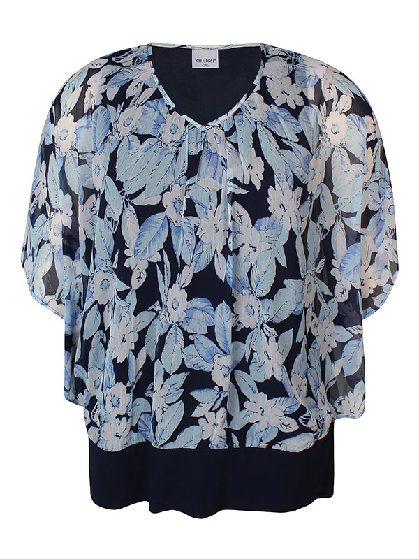 FRAN - Plus Size Blouse fra Zhenzi