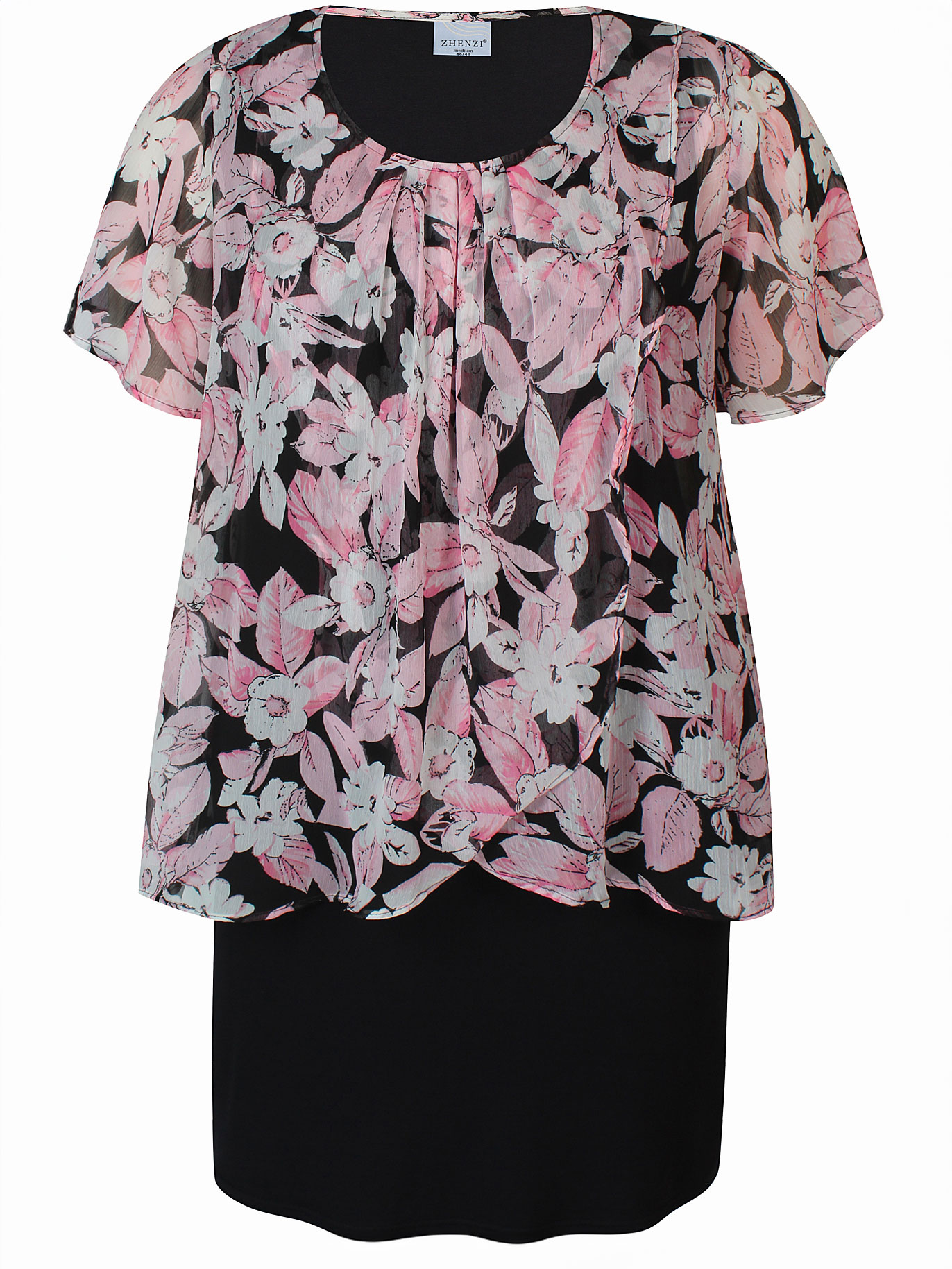 FRAN - Plus Size Jurk fra Zhenzi