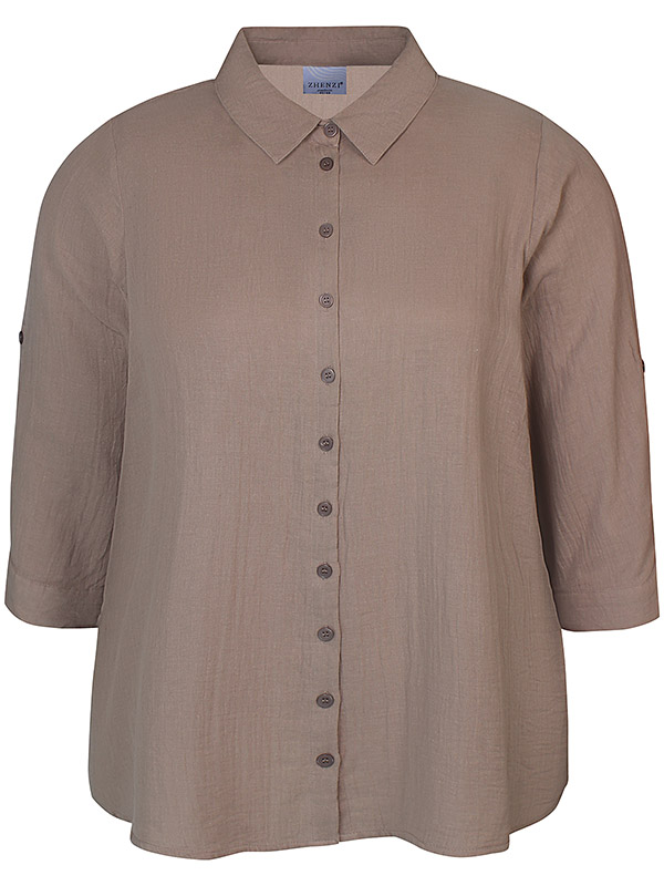 HEDY - Plus Size Overhemd fra Zhenzi