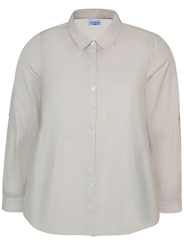 HYLA - Plus Size Overhemd fra Zhenzi