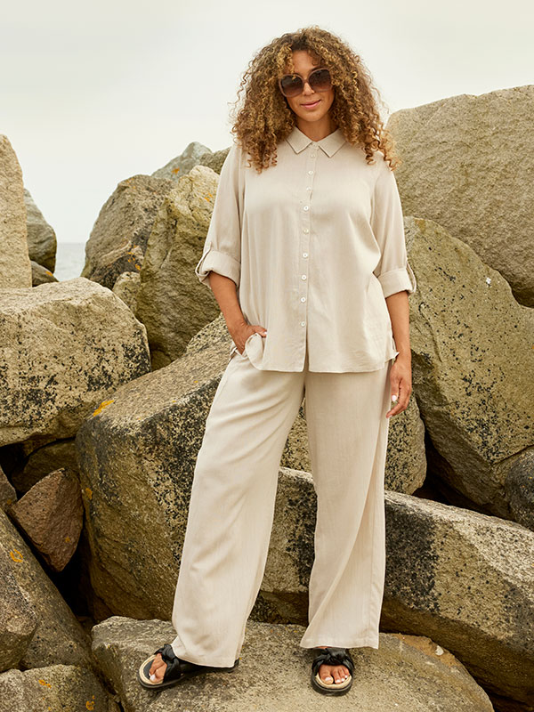 HYLA - Plus Size Overhemd fra Zhenzi