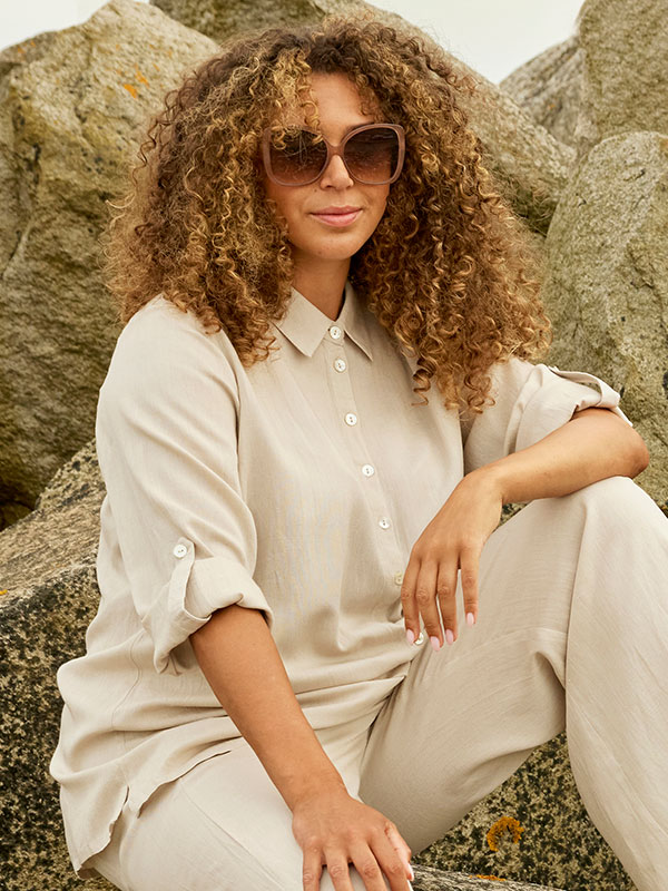 HYLA - Plus Size Overhemd fra Zhenzi
