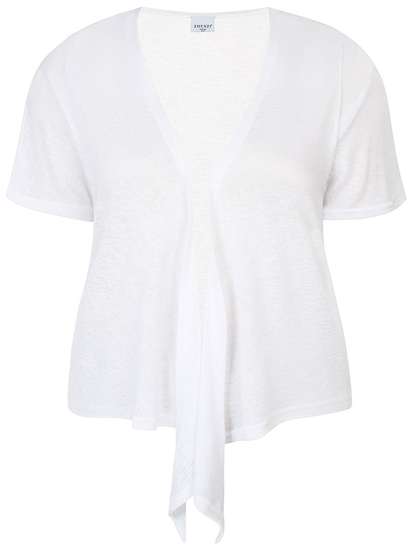 ZH-AGAR - Plus Size Vest fra Zhenzi