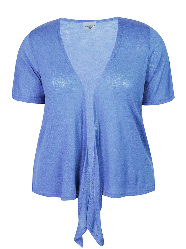 ZH-AGAR - Plus Size Vest fra Zhenzi