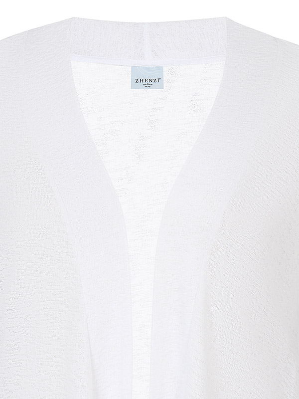 ZH-AGAR - Plus Size Vest fra Zhenzi