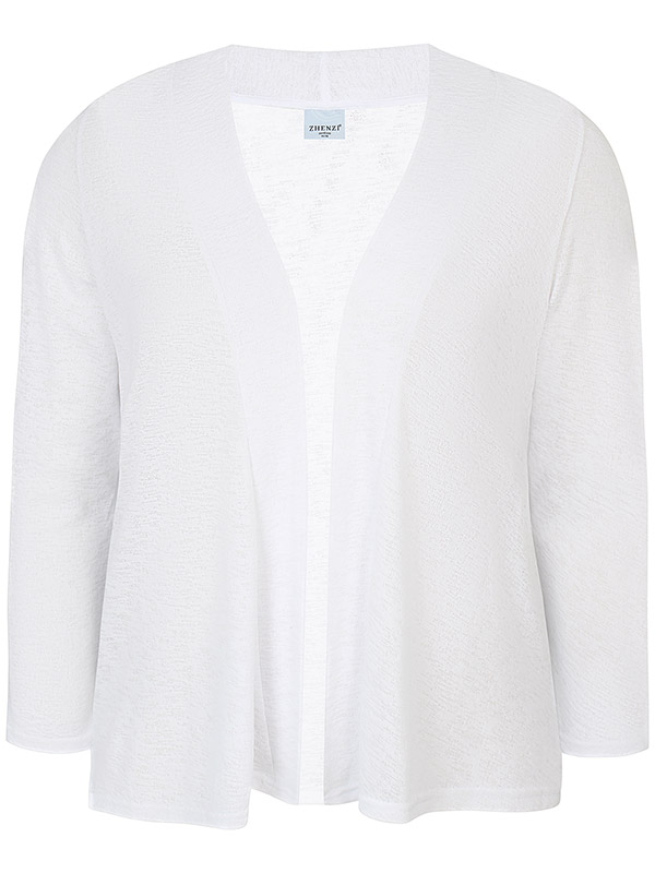 ZH-AGAR - Plus Size Vest fra Zhenzi