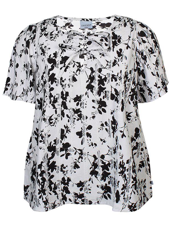 ZH-LOLA - Plus Size Blouse fra Zhenzi