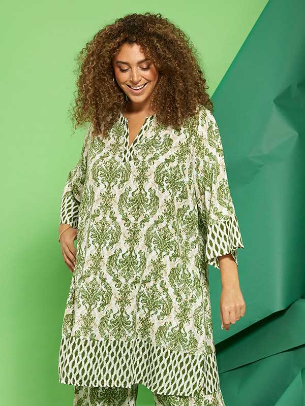 ZH-LUCY - Plus Size Jurk fra Zhenzi