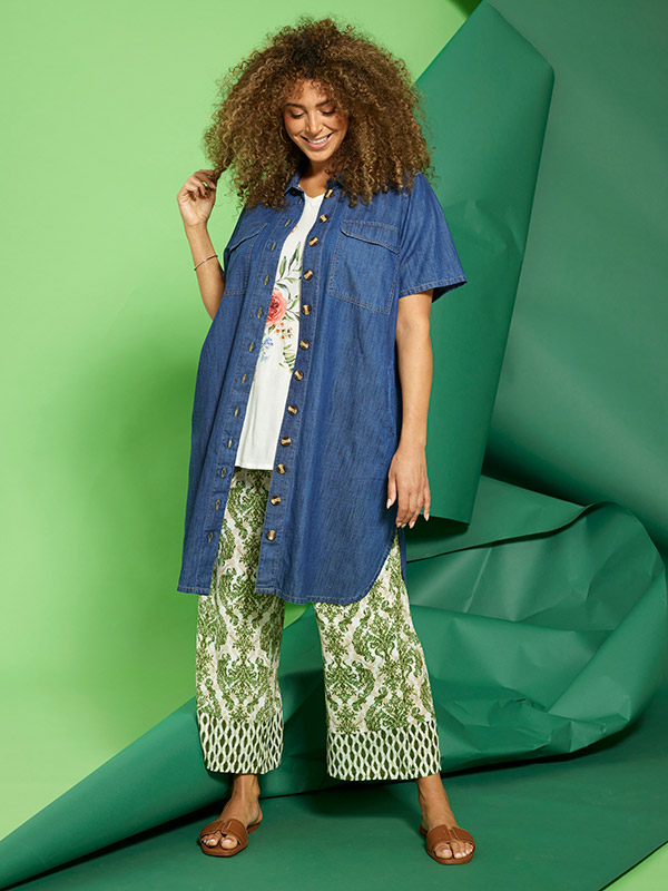 ZH-LUCY - Plus Size Broek fra Zhenzi