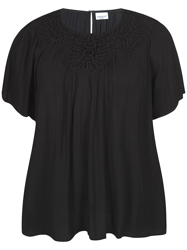 ZH-LUNA - Plus Size Blouse fra Zhenzi
