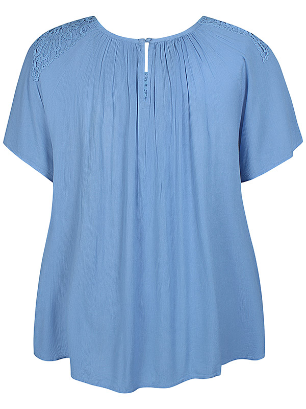 ZH-LUNA - Plus Size Blouse fra Zhenzi