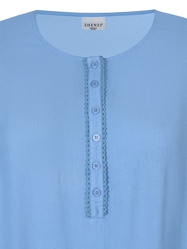 ZH-LUNA - Plus Size Blouse fra Zhenzi