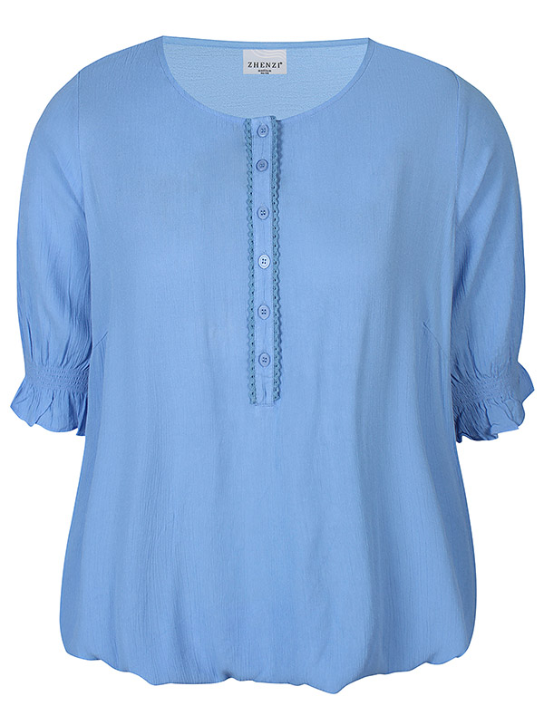 ZH-LUNA - Plus Size Blouse fra Zhenzi