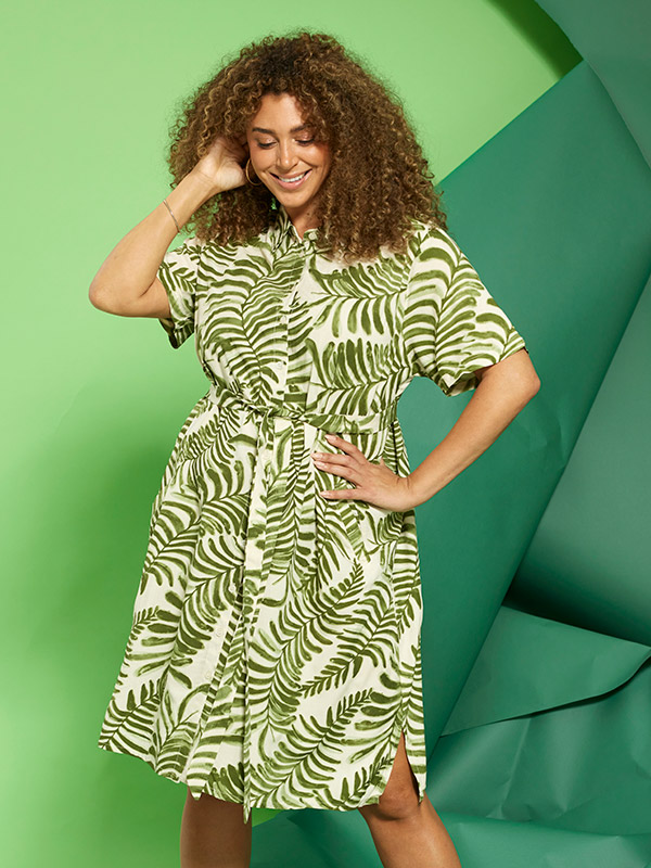 ZH-MACY - Plus Size Jurk fra Zhenzi