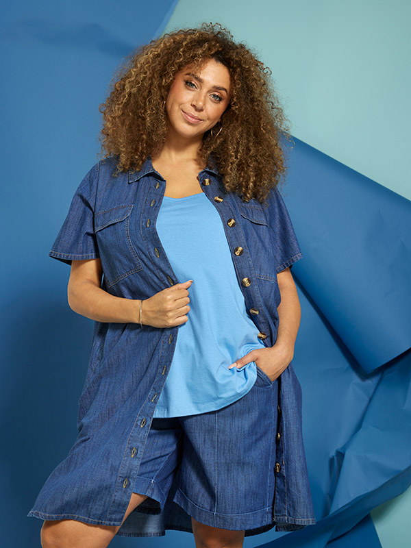 ZH-MIAH - Plus Size Jurk fra Zhenzi