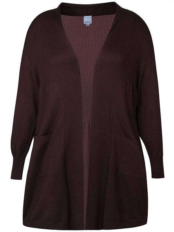 ZH-KOGLE - Plus Size Vest fra Zhenzi