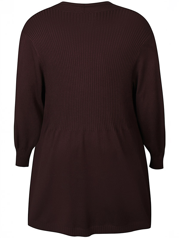 ZH-KOGLE - Plus Size Vest fra Zhenzi