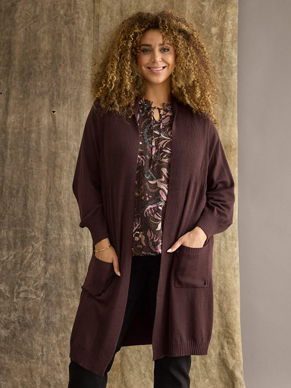 ZH-KOGLE - Plus Size Vest fra Zhenzi