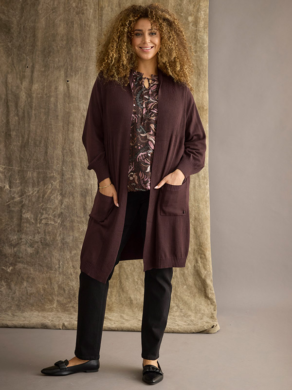 ZH-KOGLE - Plus Size Vest fra Zhenzi