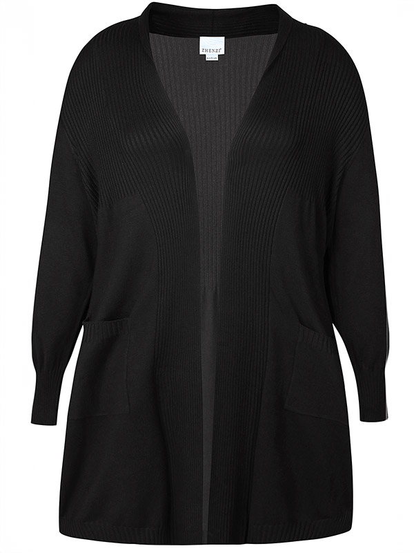 ZH-KOGLE - Plus Size Vest fra Zhenzi