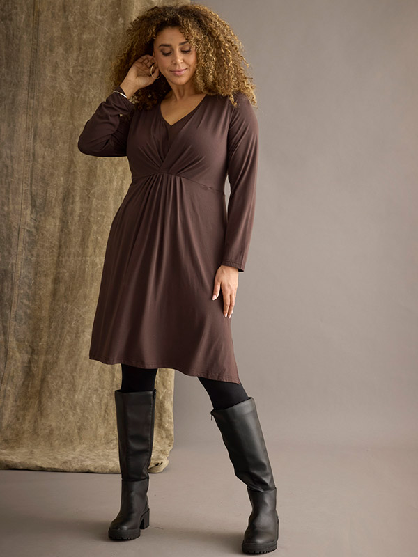 ZH-NYAH - Plus Size Jurk fra Zhenzi