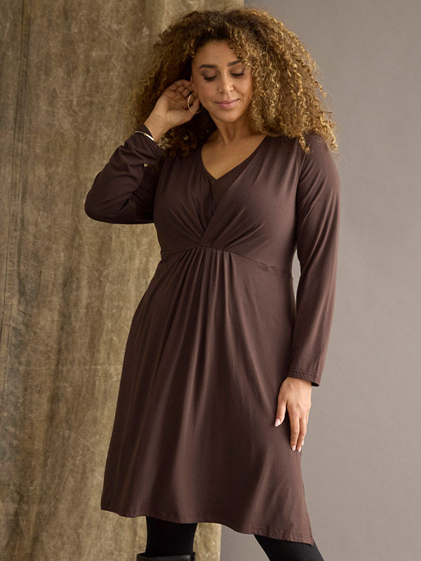 ZH-NYAH - Plus Size Jurk fra Zhenzi