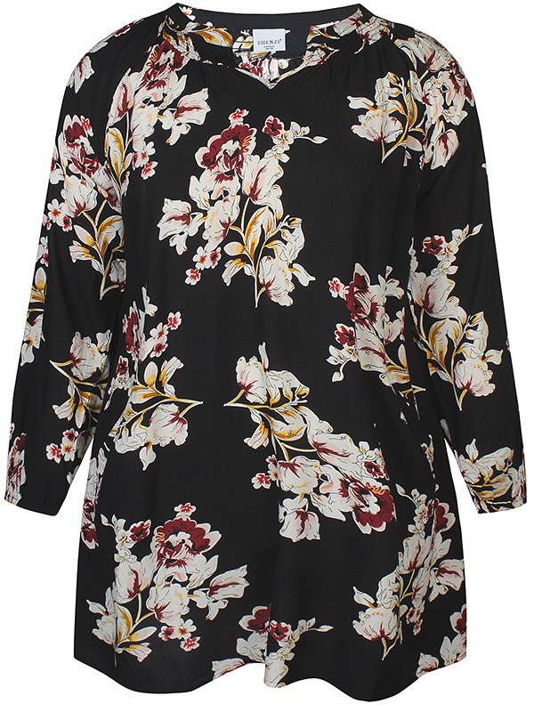 ZH-OZIE - Plus Size Tunic fra Zhenzi