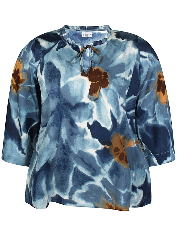 ZH-PERI - Plus Size Blouse fra Zhenzi