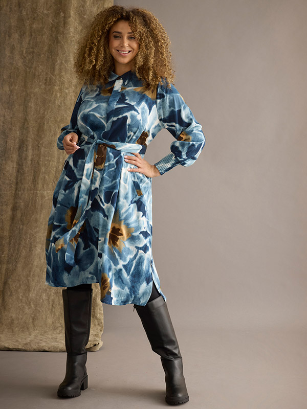 ZH-PERI - Plus Size Jurk fra Zhenzi