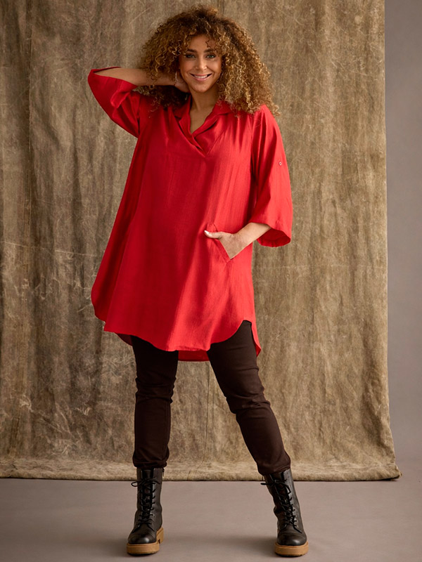 ZH-GROOVE - Plus Size Broek fra Zhenzi