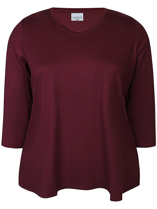 ZH-ALBERTA - Plus Size T-shirt fra Zhenzi