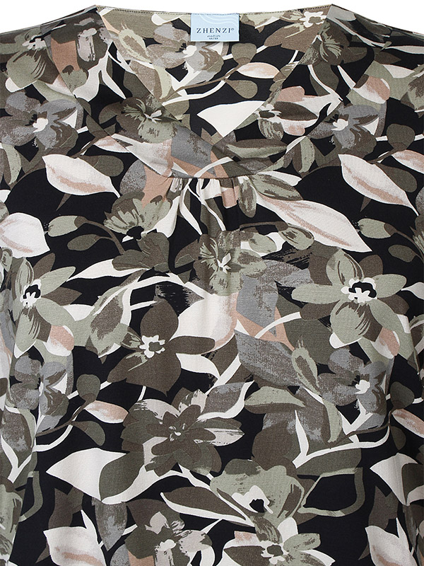 ZH-SAKI - Plus Size Blouse fra Zhenzi