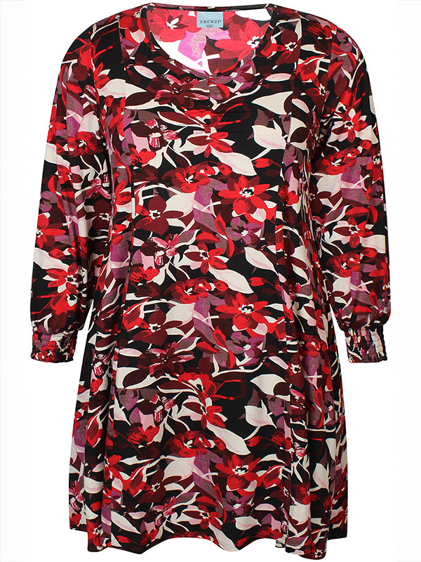 ZH-SAKI - Plus Size Jurk fra Zhenzi