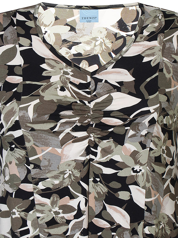 ZH-SAKI - Plus Size Jurk fra Zhenzi